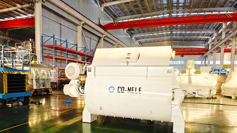 双卧轴搅拌机减速机温度高的原因