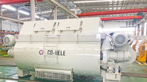 双卧轴搅拌机的搅拌系统常见故障及处理方法