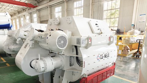 矿用双卧轴搅拌机在矿山上的应用