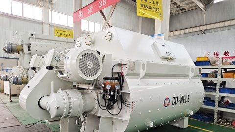 矿用双卧轴搅拌机在尾砂充填中的优势