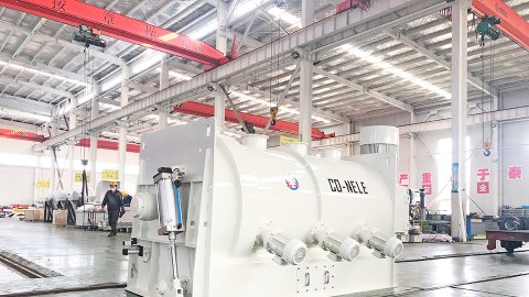 粉料搅拌机搅拌干料时的优势