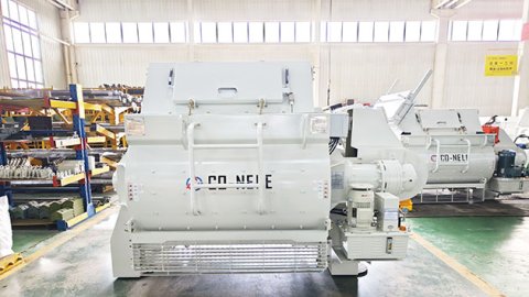双卧轴搅拌机长期停用后重新开机，需要检查哪些部位